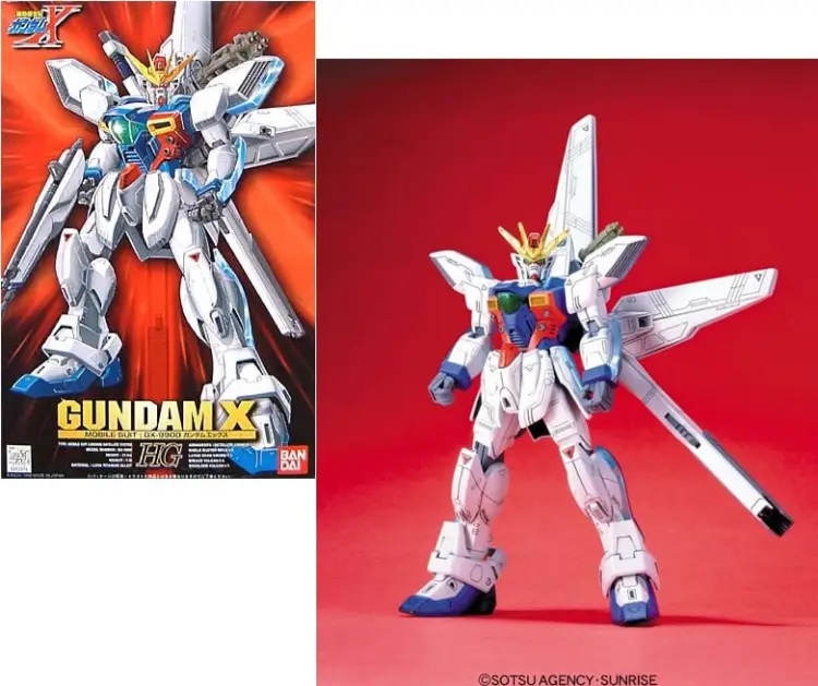Bandai Model Kit - GUNDAM - 1/100 Gundam X - Model Kit
