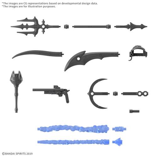 Bandai Model Kit - 30MM - Customize Weapons (Pirate Weapon) - Model Kit