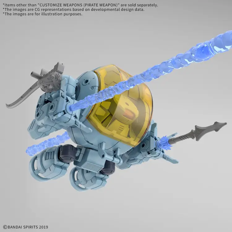 Bandai Model Kit - 30MM - Customize Weapons (Pirate Weapon) - Model Kit