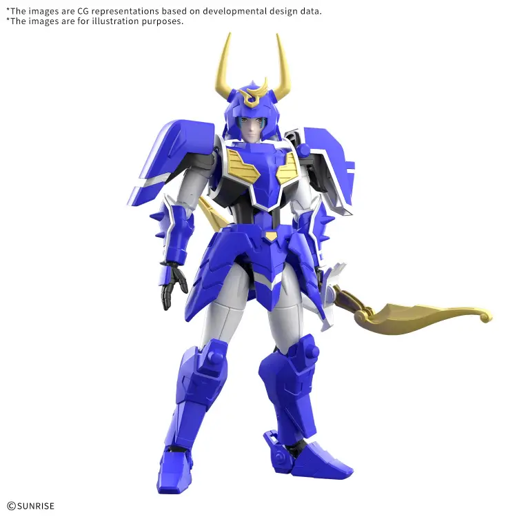Bandai Model Kit - SAMURAI TROOPER - 30MF Yoroi-Shinden Samurai Troopers Sky - Model Kit