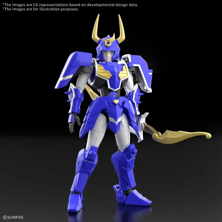 Bandai Model Kit - SAMURAI TROOPER - 30MF Yoroi-Shinden Samurai Troopers Sky - Model Kit