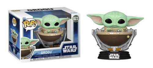 Funko - MANDALORIAN & GROGU - POP Star Wars N° 823 - Grogu