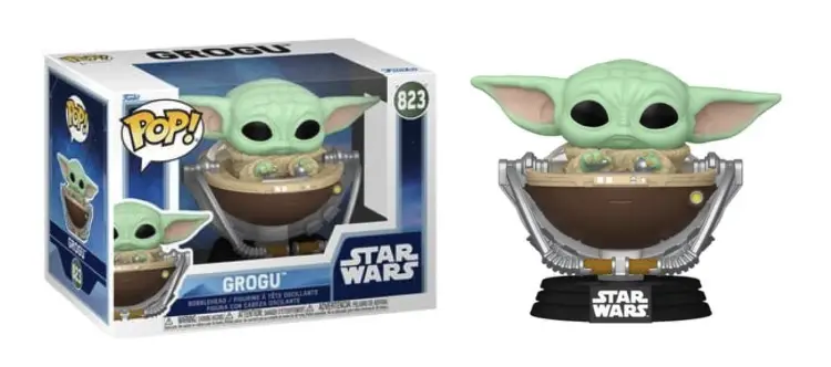 Funko - MANDALORIAN & GROGU - POP Star Wars N° 823 - Grogu