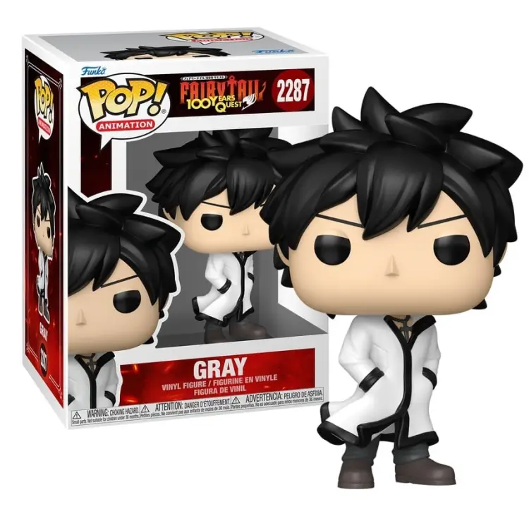 Funko - FAIRY TAIL 100 YEAR QUEST - POP Animation N° 2287 - Gray with Chase