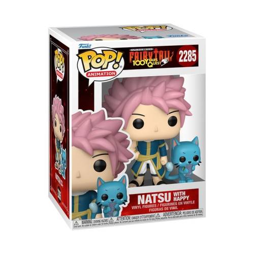 Funko - FAIRY TAIL 100 YEAR QUEST - POP & Buddy N° 2285 - Natsu & Happy