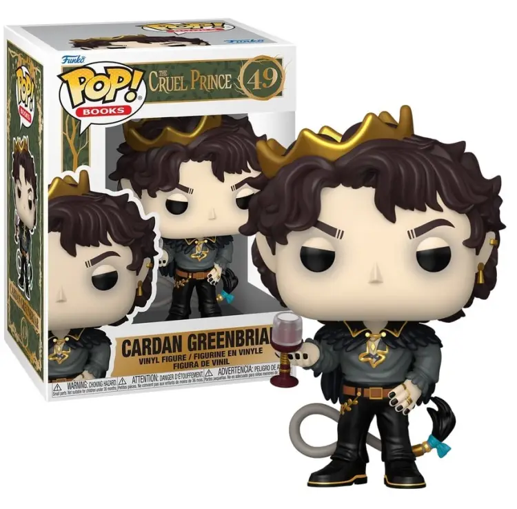 Funko - FOLK OF AIR - POP Books N° 49 - Cardan Greenbriar (The Cruel Prince)