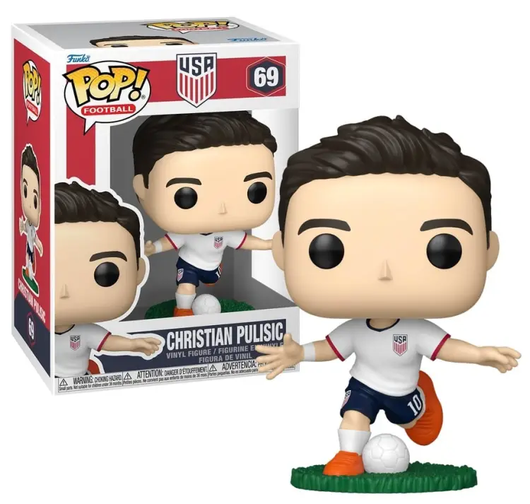Funko - USA - POP Football N° 69 - Christian Pulisic