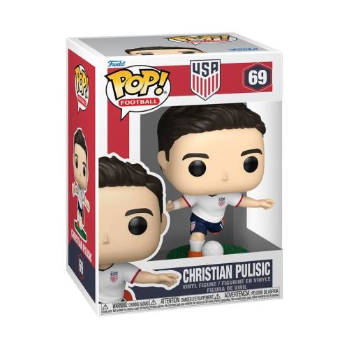 Funko - USA - POP Football N° 69 - Christian Pulisic