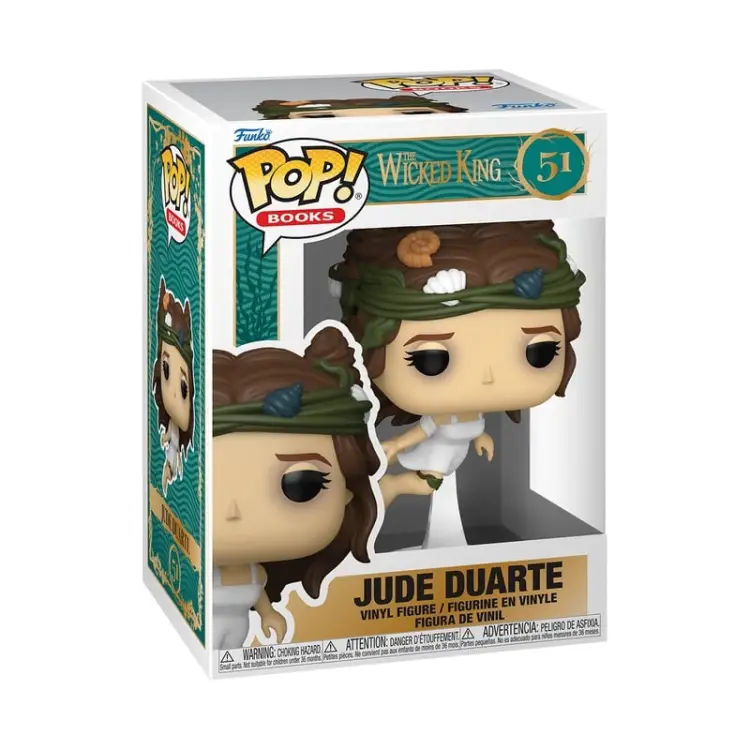 Funko - THE FOLK OF THE AIR - POP books N° 51 - Jude Duarte (The Wicked King)