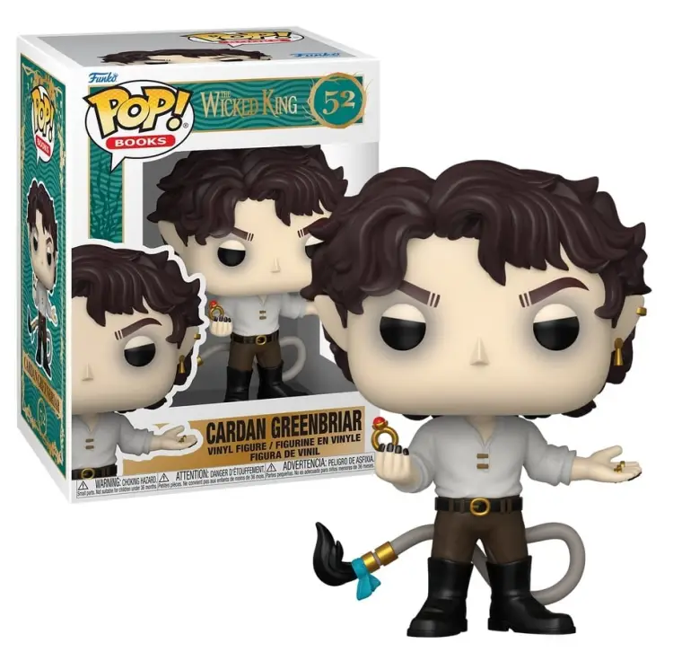 Funko - FOLK OF THE AIR -POP books N° 52 - Cardan Greenbriar (The Wicked King)