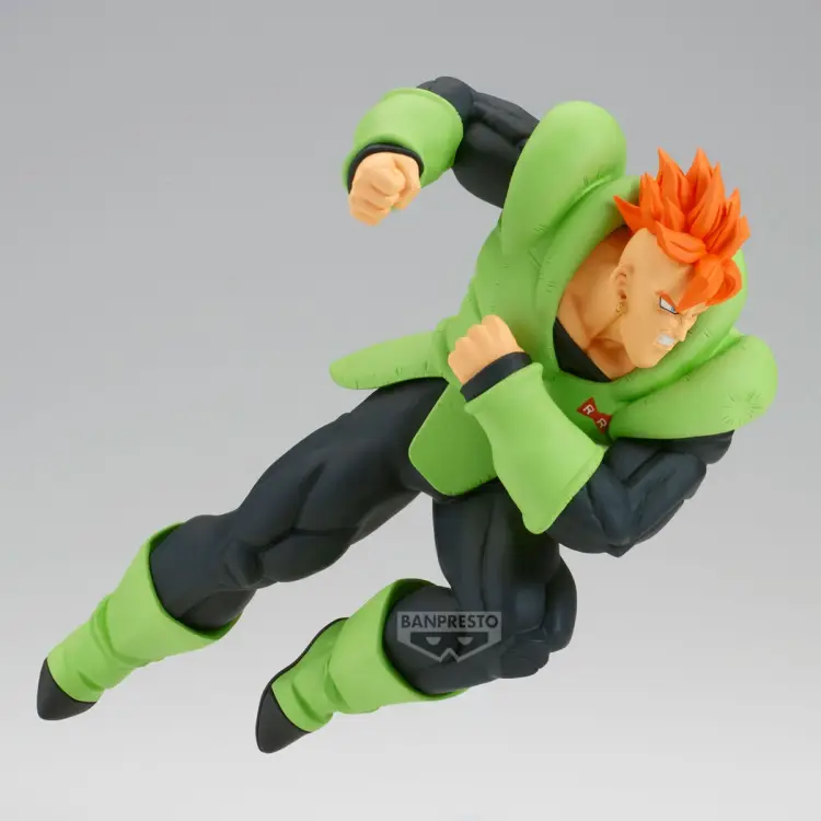 Banpresto - DRAGON BALL Z - Android 16 - Figure Match Makers 1/2 17cm