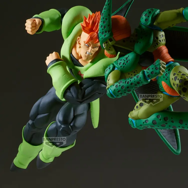 Banpresto - DRAGON BALL Z - Android 16 - Figure Match Makers 1/2 17cm