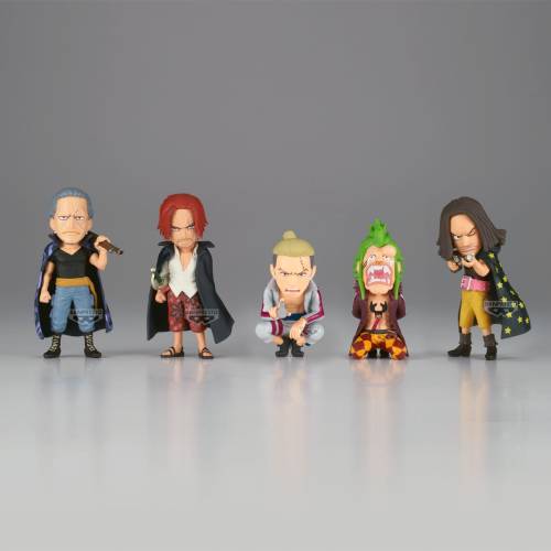 Banpresto - ONE PIECE - WCF Red Hair vs Bartolomeo -Assortiments 12 Figurine 5-7cm