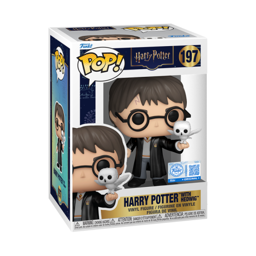 Funko - HARRY POTTER - POP Movies N° 197 - Harry with Hedwig