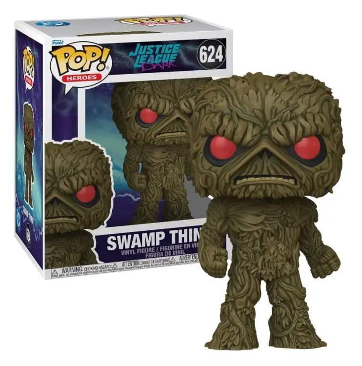 Funko - JUSTICE LEAGUE DARK - POP Super 6'' N° 624 - Swamp Thing