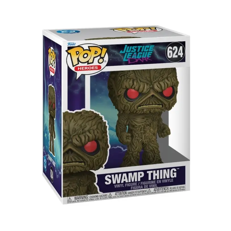 Funko - JUSTICE LEAGUE DARK - POP Super 6'' N° 624 - Swamp Thing