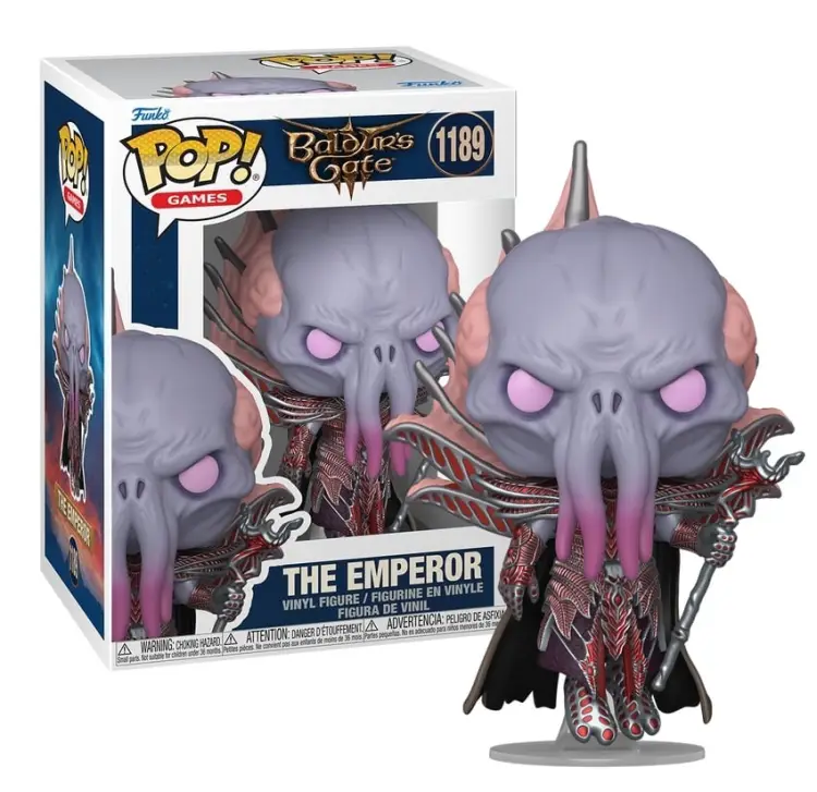 Funko - BALDUR'S GATE 3 - POP Games N° 1189 - The Emperor
