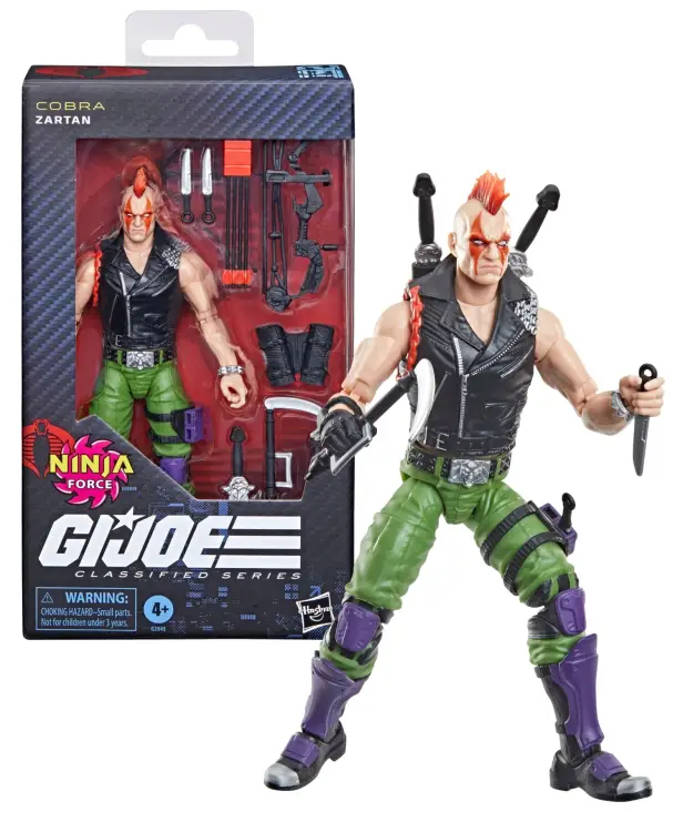Hasbro - G.I. JOE - Zartan - Figure Classified Series #192 15cm