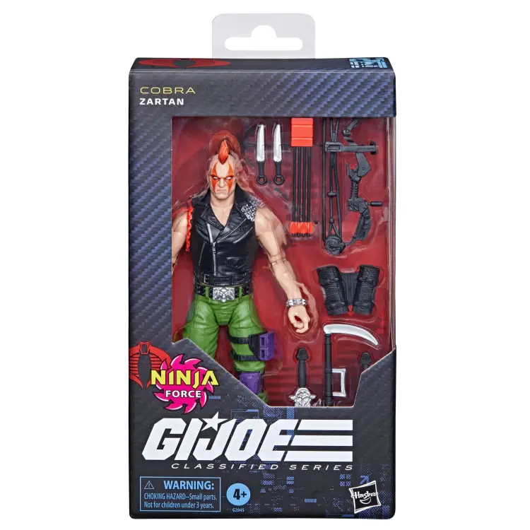 Hasbro - G.I. JOE - Zartan - Figure Classified Series #192 15cm