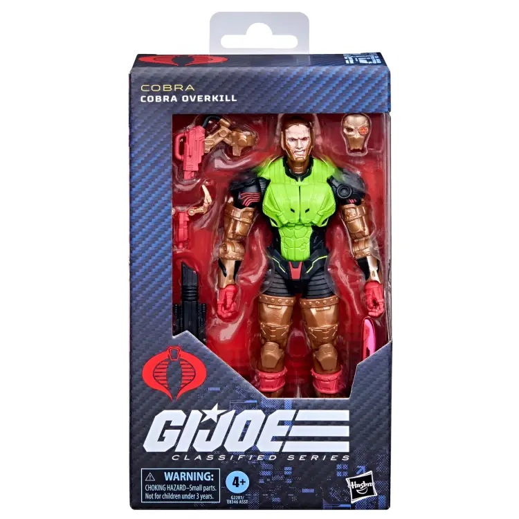 Hasbro - G.I. JOE - Cobra Overkill - Figure Classified Series #201 15cm