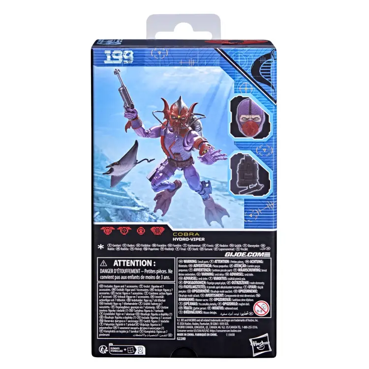 Hasbro - G.I. JOE - Hydro-Viper - Figure Classified Series #199 15cm