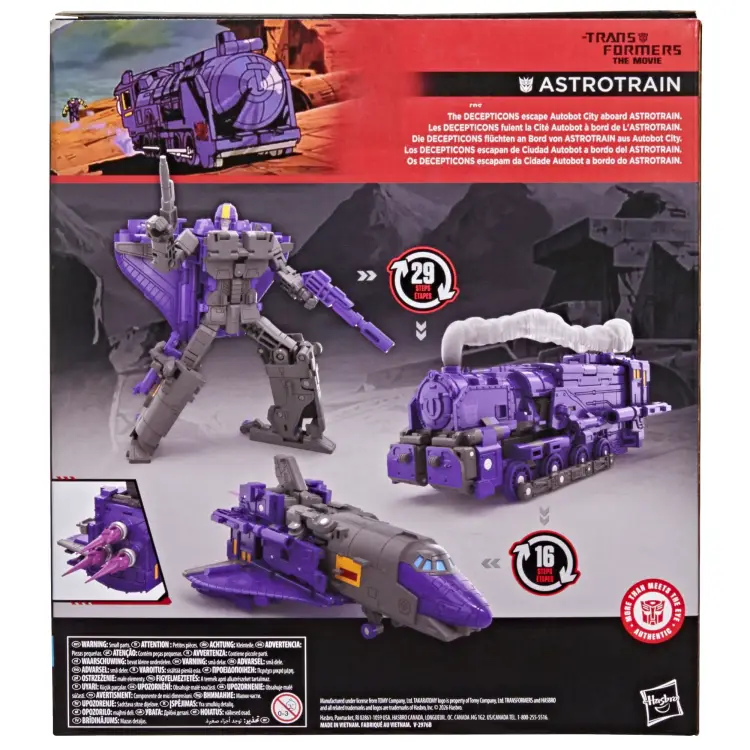 Hasbro - TRANSFORMERS - Astrotrain - Figure Studio Series 17cm