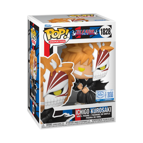 Funko - BLEACH - POP Animation N° 1828 - Ichigo with Half Mask
