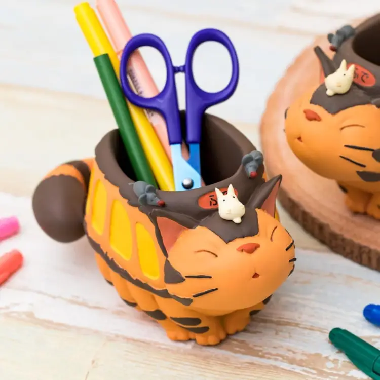 Benelic - MY NEIGHBOR TOTORO - Catbus - Pen Holder 9x16.5x9.5cm