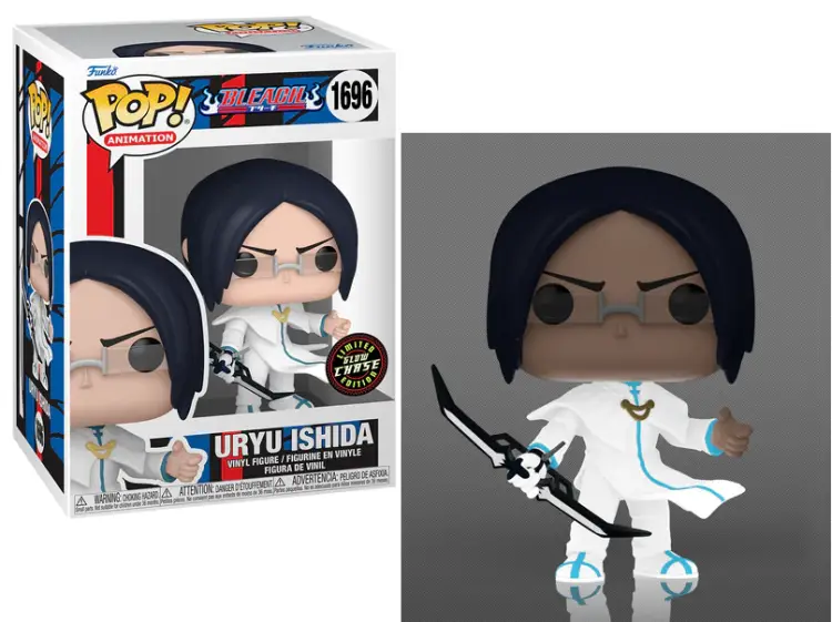 Funko - BLEACH - POP Animation N° 1696 - Uryu Ishida with Chase (GW)