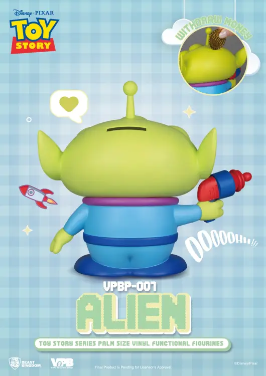 Beast Kingdom - TOY STORY - Alien - Bank Vinyl Figure 12cm