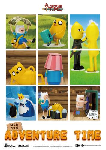 Beast Kingdom - ADVENTURE TIME - Blind Box - 6 Figure set 9.4cm