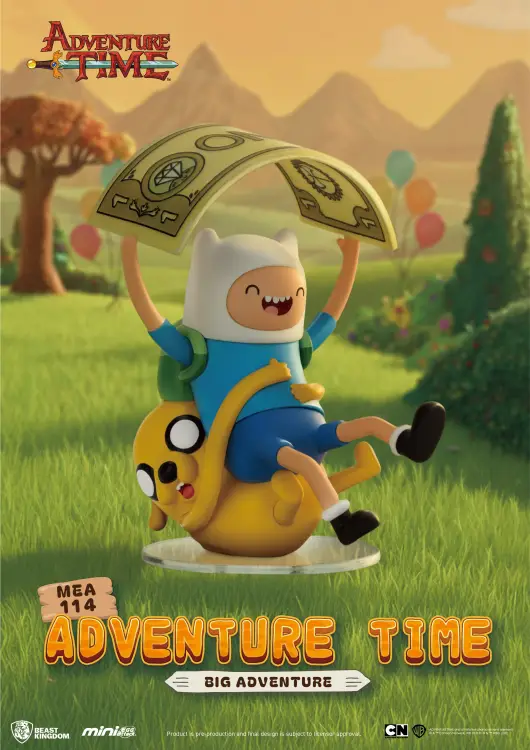 Beast Kingdom - ADVENTURE TIME - Blind Box - 6 Figure set 9.4cm