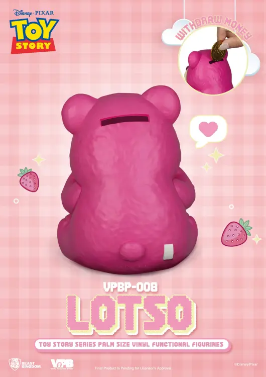 Beast Kingdom - TOY STORY - Lotso - Bank Vinyl Figure 11.6cm