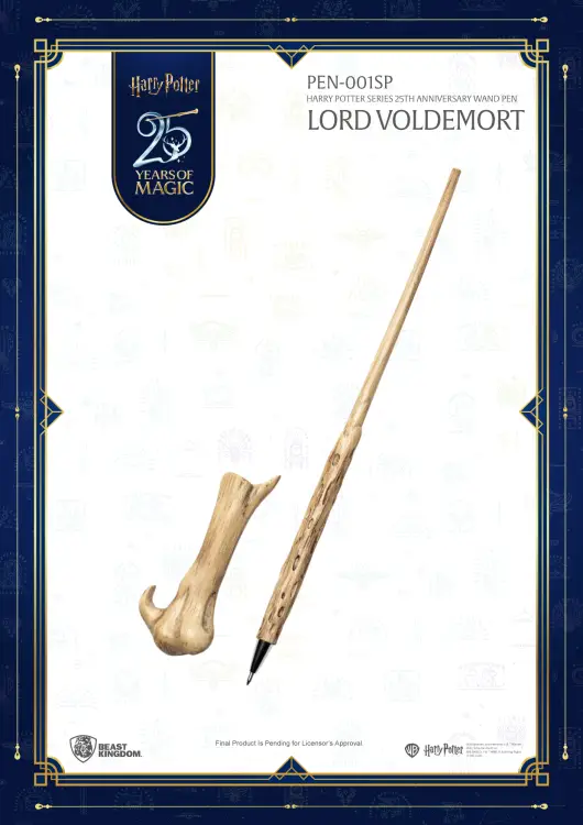 Beast Kingdom - HARRY POTTER - Wand (25th Anniversary) - Blind Box Stylo (6pcs)
