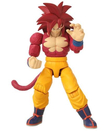 Bandai Red - DRAGON BALL - SS4 Goku (Daima Ver.) - Figure Dragon Stars 17cm