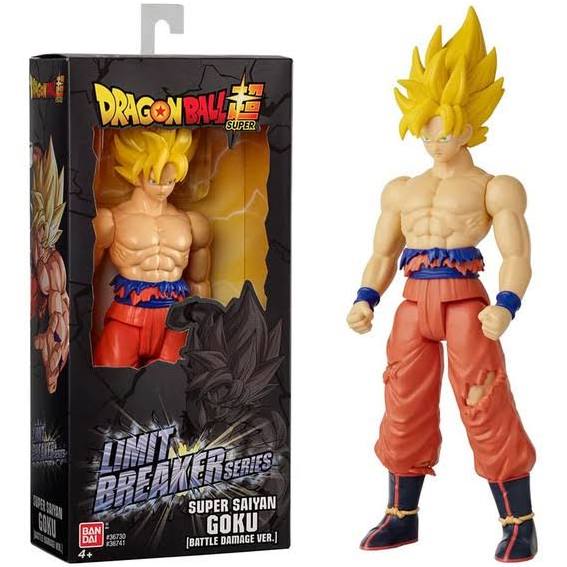 Bandai Red - DRAGON BALL - SS Goku Battle Dam. Limit Breaker 30cm