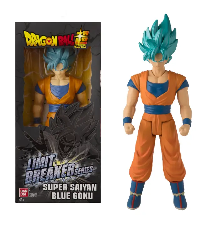 DRAGON BALL - Niebieski Goku - Gigantyczna figurka Limit Breaker 30 cm