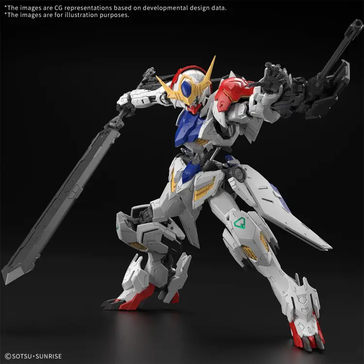 GUNDAM - MG 1/100 Gundam Barbatos Lupus - Zestaw modelarski