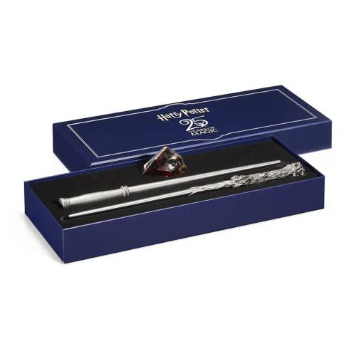 Noble Collection - HARRY POTTER - Anniversary Gift Box - Philosopher's Stone & 2 Wands