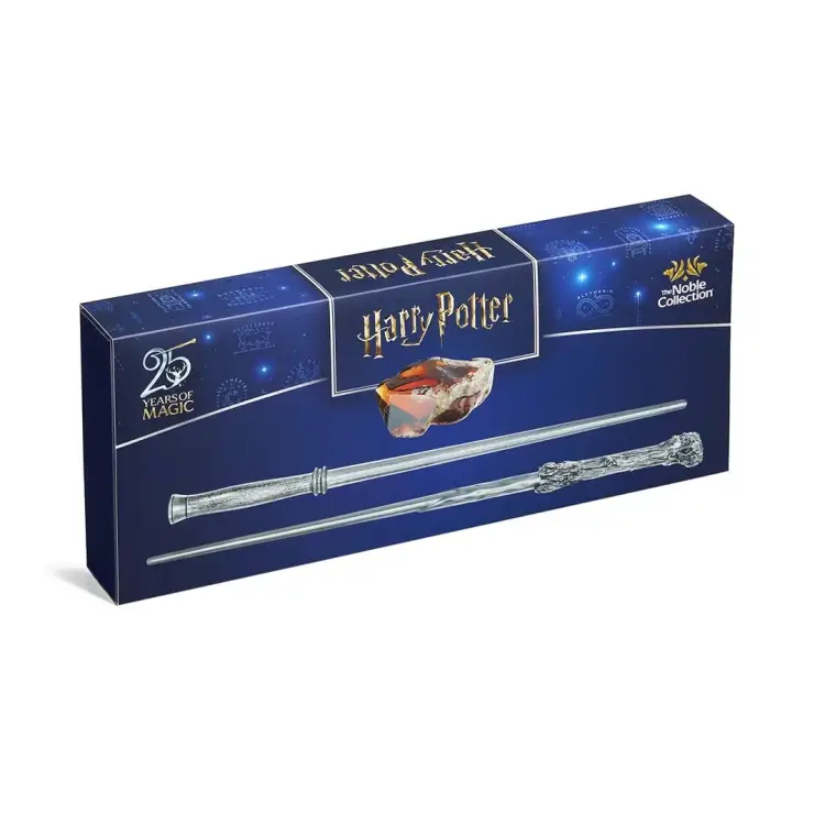 Noble Collection - HARRY POTTER - Anniversary Gift Box - Philosopher's Stone & 2 Wands