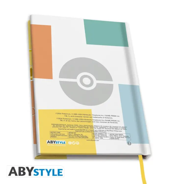 ABYstyle - POKEMON - Kanto Starters - Notebook A5