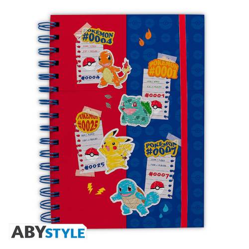 ABYstyle - POKEMON - Red & Blue Partners - Notebook A5