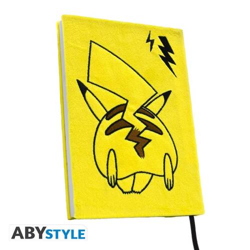 ABYstyle - POKEMON - Pikachu Plush - Notebook A5 Premium