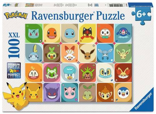 Ravensburger - POKEMON - Portraits of Pokemon - Puzzle 100P