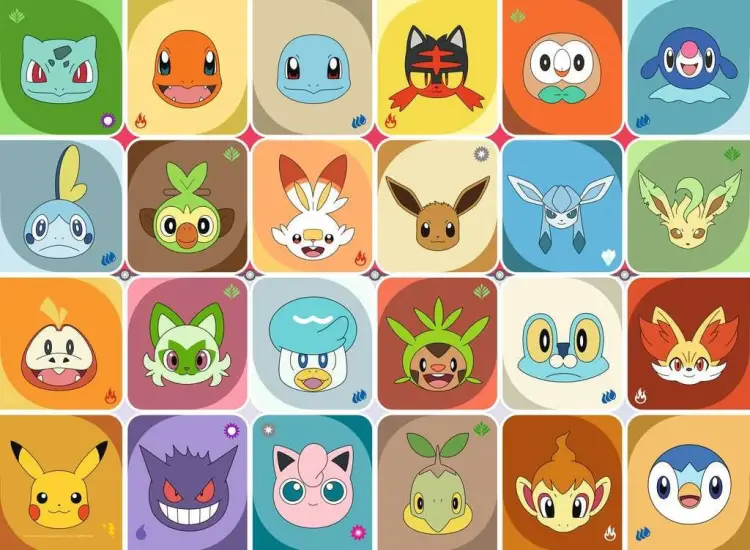 Ravensburger - POKEMON - Portraits of Pokemon - Puzzle 100P