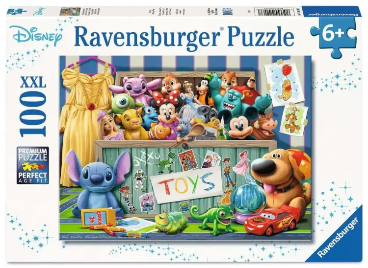 Ravensburger - DISNEY - The magic toy box - Puzzle 100P