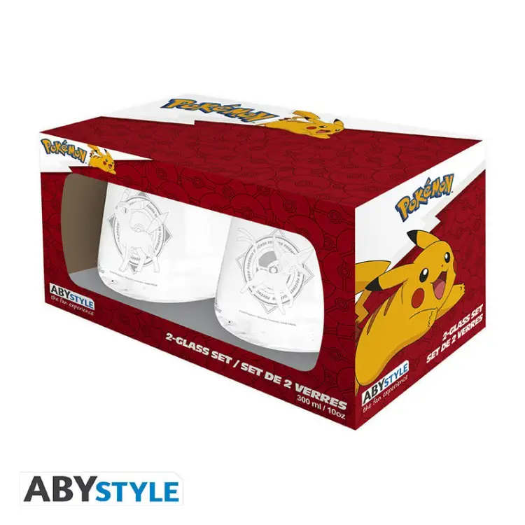 ABYstyle - POKEMON - Espeon & Umbreon - 2 Glasses Set 300ml