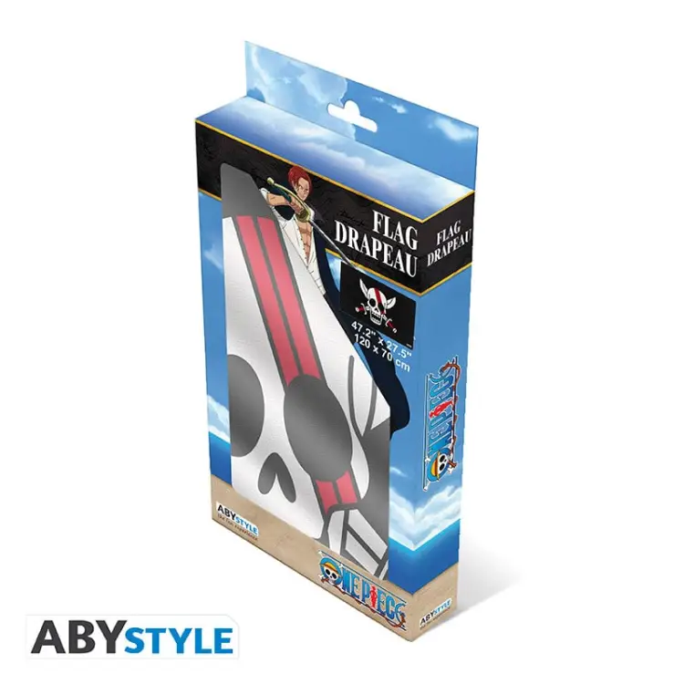 ABYstyle - ONE PIECE - Flag 70X120cm - Red hair Pirates