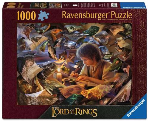 Ravensburger - THE LORD OF THE RINGS - Frodo's Journey - Puzzle 1000P