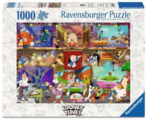 Ravensburger - LOONEY TUNES - Puzzle 1000P